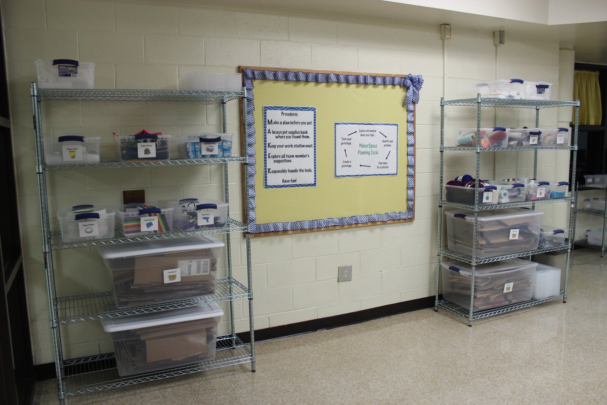 cbcoker714's tweet photo. So excited for the opening of our MakerSpace at SRI! https://t.co/WwjFXKFMpy