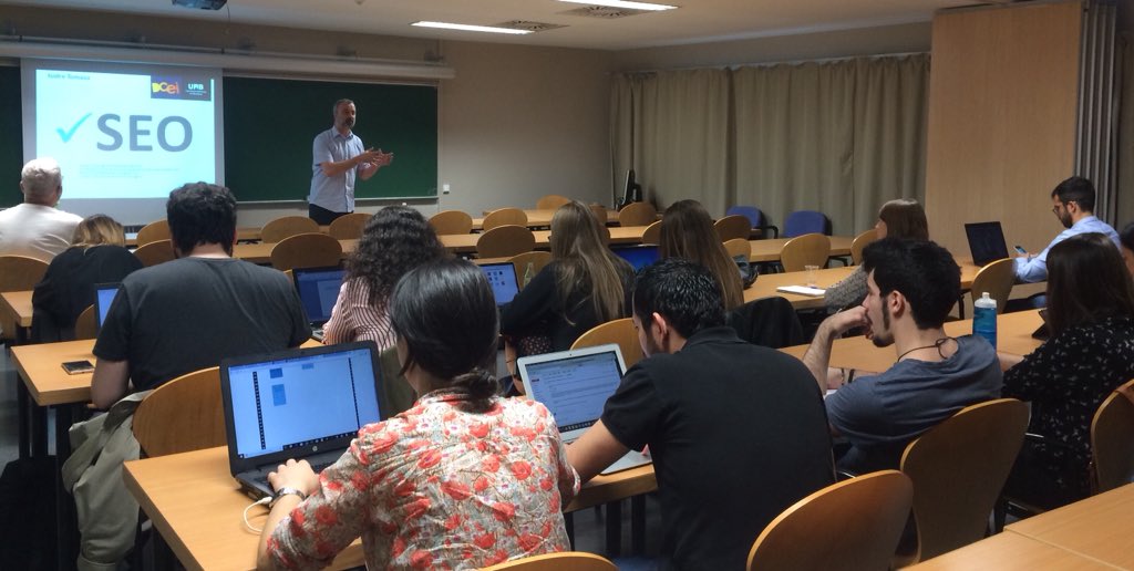 DCEI_UAB's tweet photo. Recibimos esta semana a @isidretomasa para trabajar en indexación y posicionamiento en buscadores https://t.co/VFk1C8BPKl