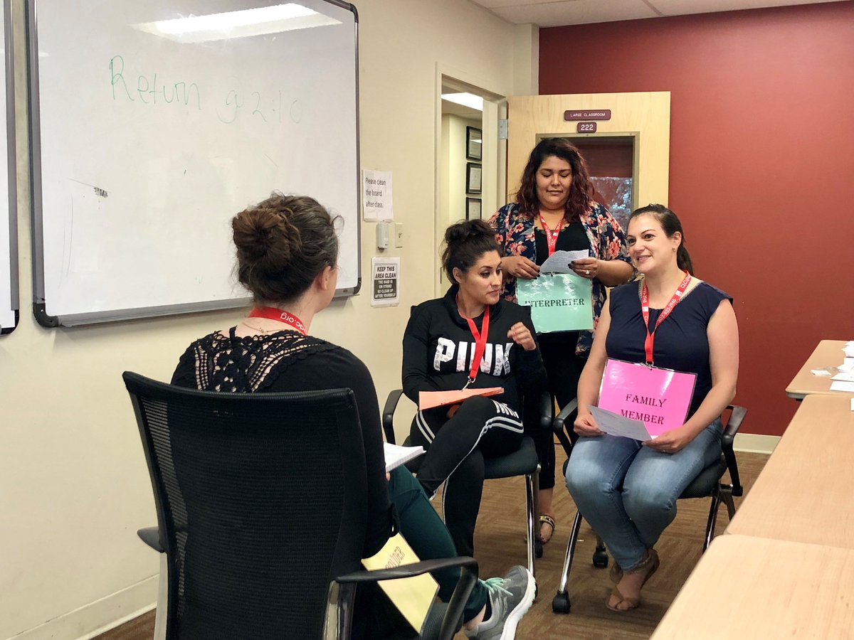 CLCTranslate's tweet photo. We just completed another successful Bridging the Gap training in May  last week! A HUGE congratulations to our trainees who passed their final  exam, the final examination to become a professionally trained  interpreter!! https://t.co/W6LgpYHTYU