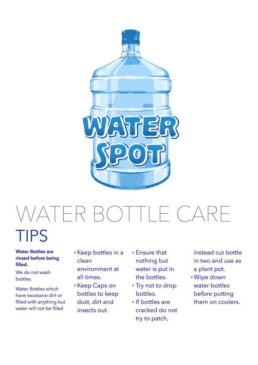 Just some care tips!!
Keep your bottles clean!!