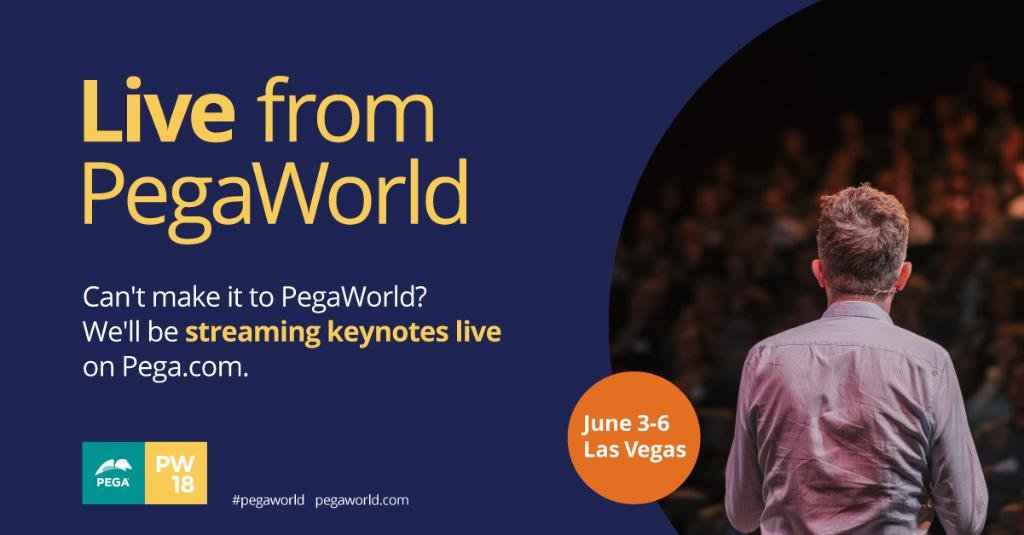PegaScott's tweet photo. Great session on #letschatbots with lot's more coming up at #PegaWorld. Even if you aren't making the trip, you can watch the keynotes live on https://t.co/r6u3XHMpXv . #AI #Robotics #BPM #Automation #dpa #DX #CX https://t.co/oYHHvoLVtS