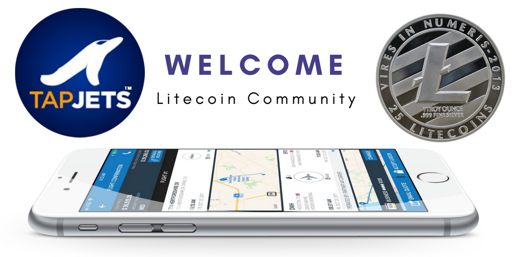 TapJets's tweet photo. Thanks to #LTC community and #PayWithLiteCoin movement and support from developers @TapJets is now accepting LiteCoin.  As a token of appreciation @Tapjets is offering $500 gift voucher (CODE: LTCNOW) for each flight booked with $LTC #FLYTAPJETS OFICIAL:  https://t.co/Qy4ZrbeEfS https://t.co/qjInEtwYwr