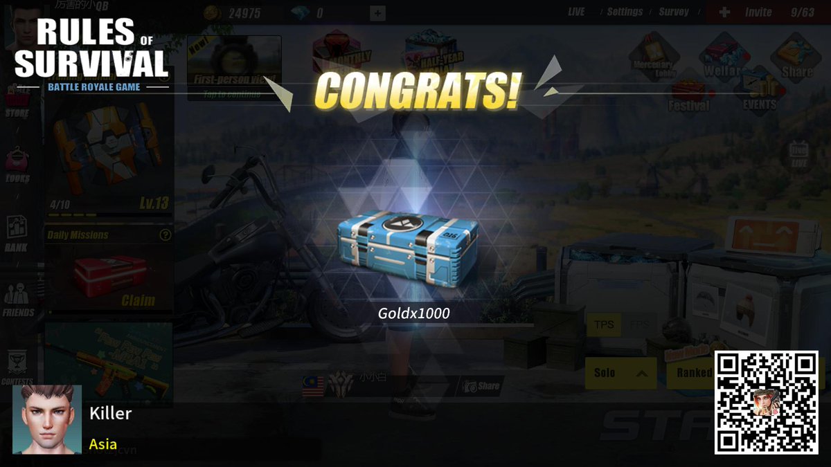 mrmalayajimbit's tweet photo. #RulesofSurvival https://t.co/wteYOWaONu