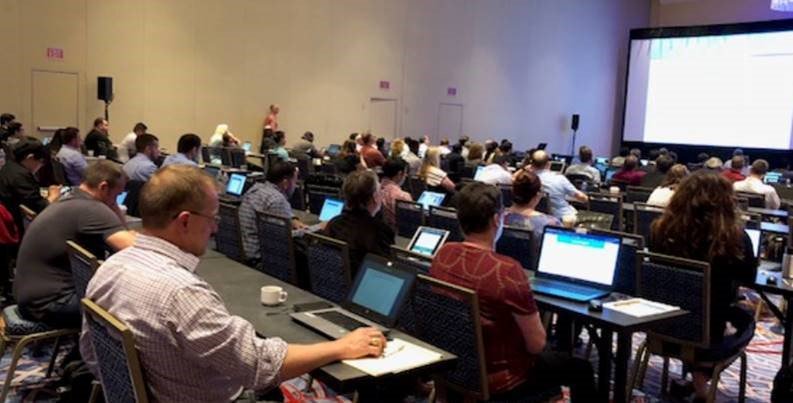 SIIM_Tweets's tweet photo. #ImagingInformatics professionals @ the #IIPBootcamp #SIIM18! Preparing for CIIP Exam, getting CE credits & refreshing their knowledge. https://t.co/xxmamCoIbX