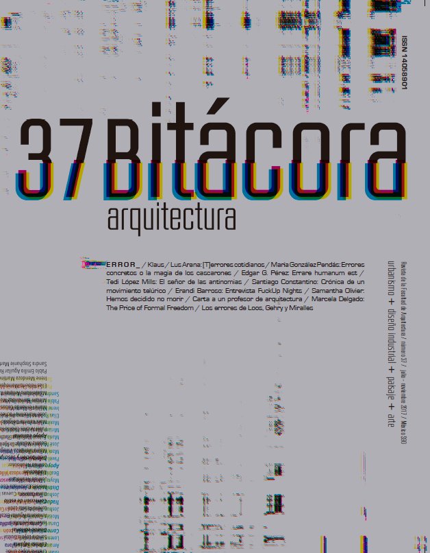 Tenemos el gusto de compartirles el artículo que <a href="/klaustoon/">Klaus Toons</a> escribió para Bitácora Arquitectura 37 ERROR.
Disponible en:
revistas.unam.mx/index.php/bita…