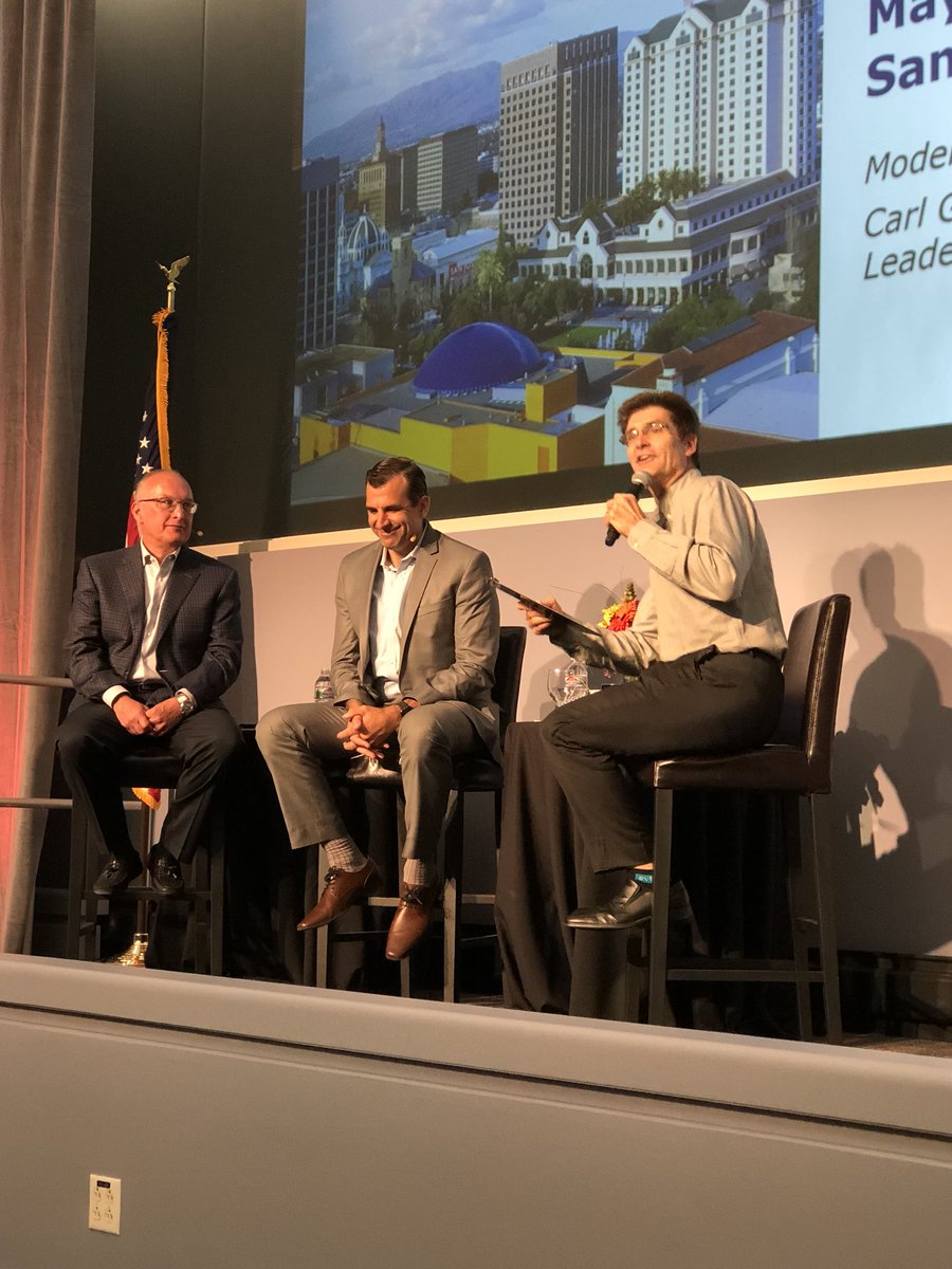 ashley_fuoss's tweet photo. A great morning conversation with Mayor @sliccardo and our CEO Steve Milligan for the #CEOShow with @CarlGuardino! https://t.co/pU3WOU2vbu