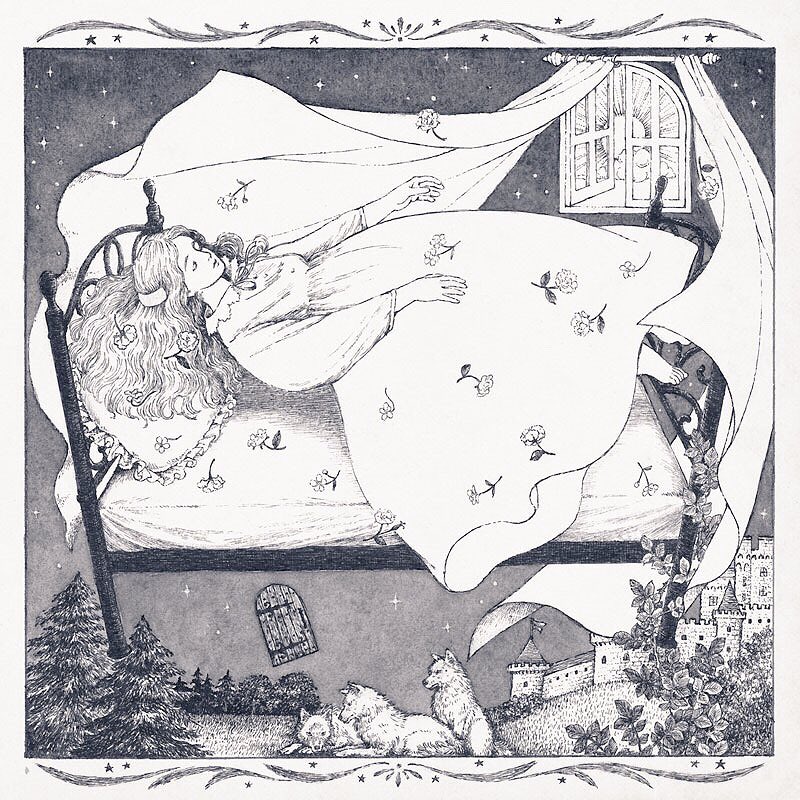 下手だなと思うところもあるのですが去年のこの絵が結構気に入ってます。
絵柄?はまだまだ模索中です 