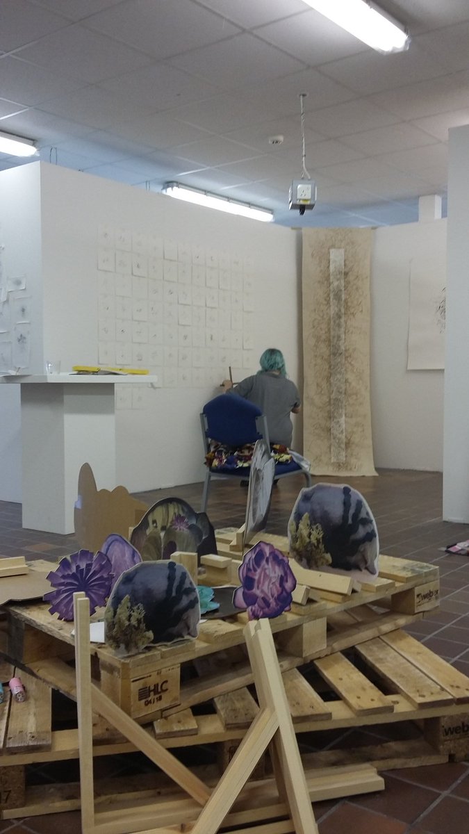 _Jo_Ray's tweet photo. Degree show @HSADHull is coming together. Super proud of our students @10_degrees_hull. https://t.co/dSYUJD4LKh