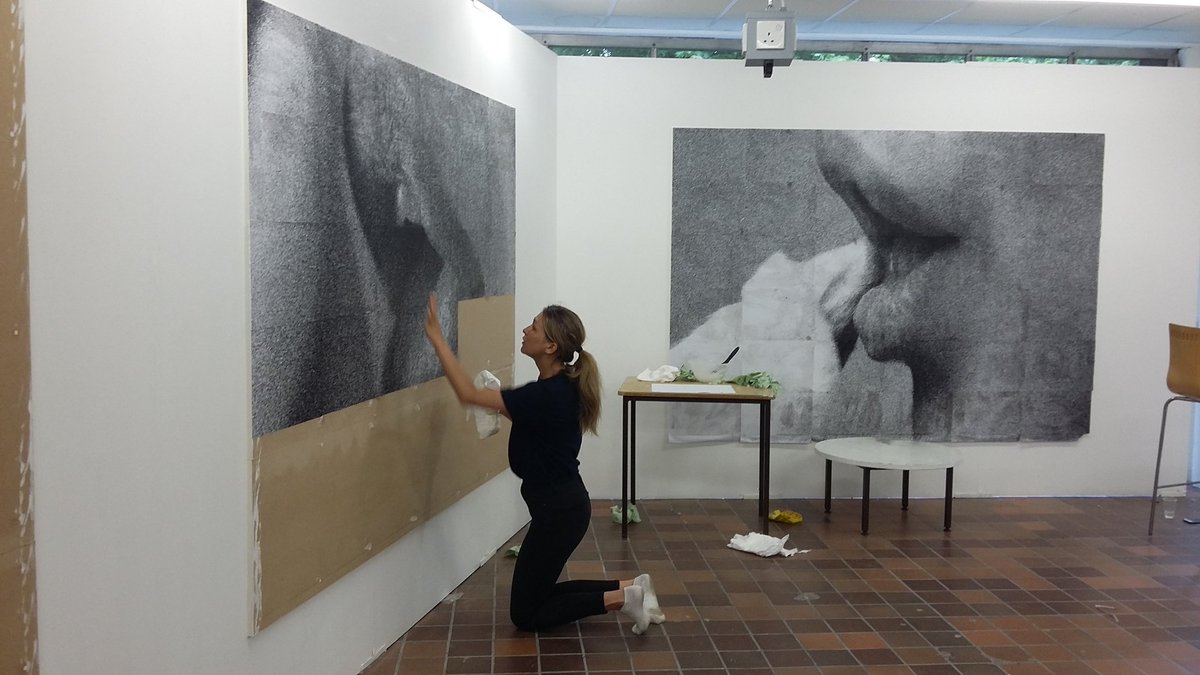 _Jo_Ray's tweet photo. Degree show @HSADHull is coming together. Super proud of our students @10_degrees_hull. https://t.co/dSYUJD4LKh