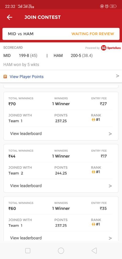 dream11expertsl's tweet photo. Rock this one
#DREAM11 #MIDvsHAM #HAMvsMID
Post ur winnings https://t.co/jAet2W68Vp