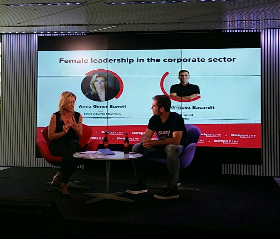 AsgardSpace's tweet photo. Asgard Space is at Startup Grind Barcelona celebrating female leadership. If you wanna talk about satellite or space industry and share a beer just reach out! #sgbcn https://t.co/C4OPzMNmLt