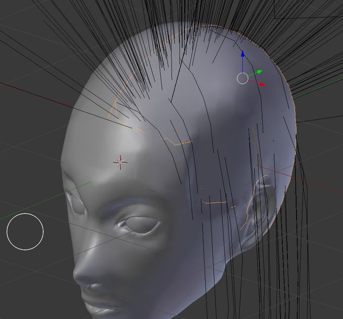 なんか植毛・増毛のCMでみるあれみたい 
