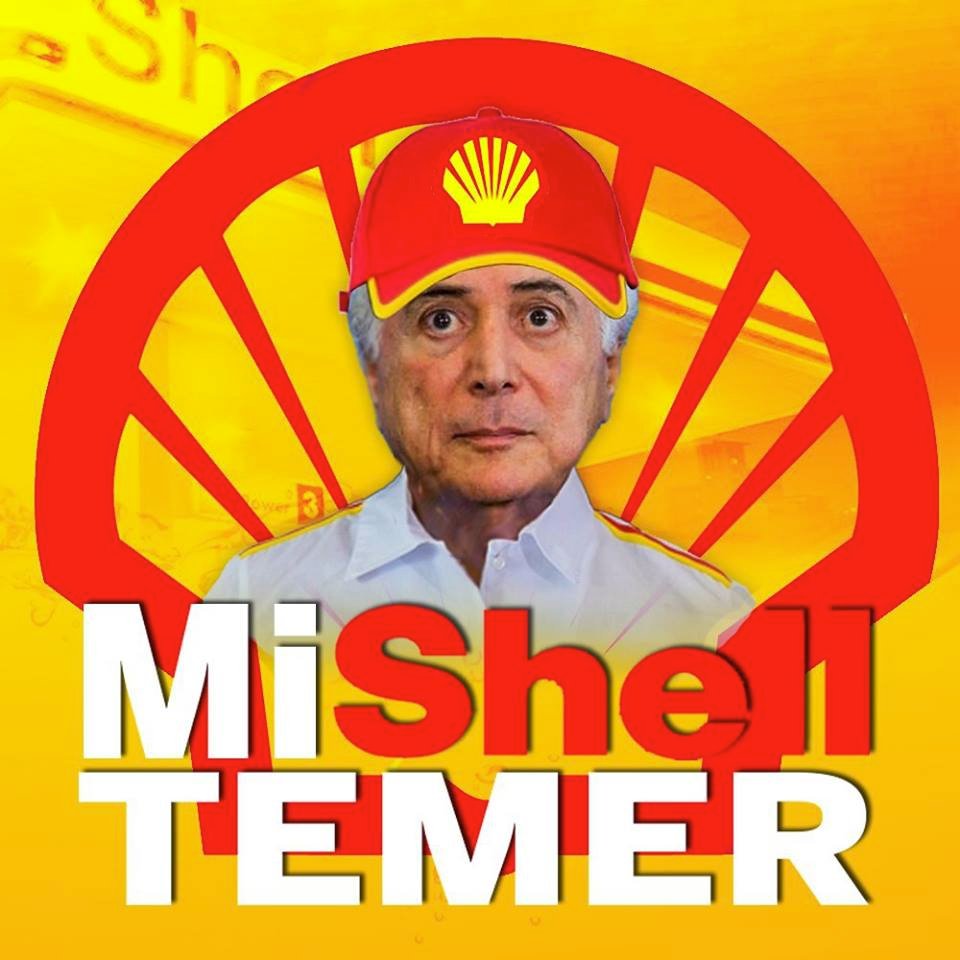 MST_Oficial's tweet photo. Sabemos que o MiShell Temer quer vender a Petrobrás, por isso estamos em luta. #GreveDosPetroleiros 💪🏾 https://t.co/mgW8j9RK64