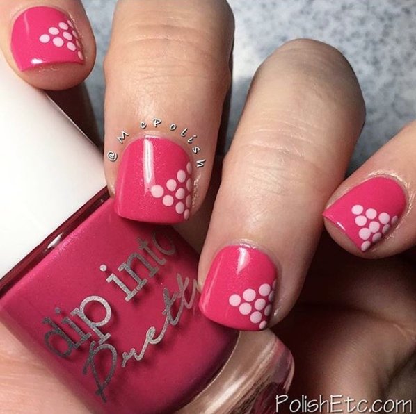 DipIntoPretty's tweet photo. Dot #nailart using our Dip into Pink nail polish color! #dipintopretty #nails #nailgram https://t.co/hWP8yiilpL https://t.co/MLh3WWmHGr