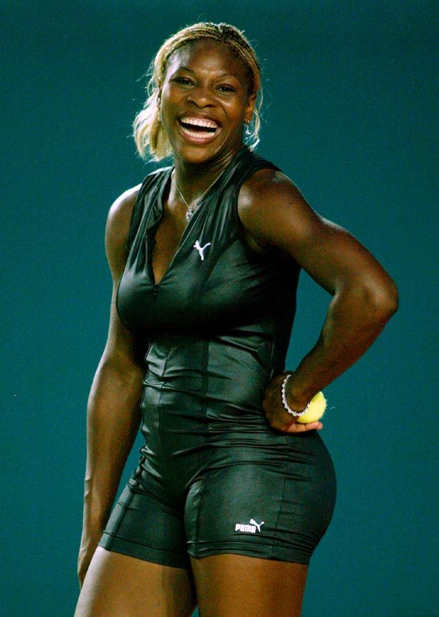 Serena Williams Black Catsuit 2025