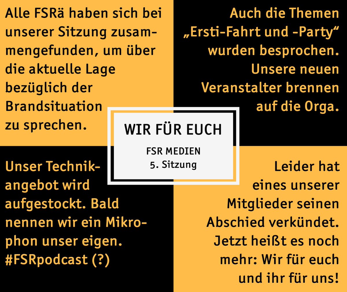 FSRmedienHTWK's tweet photo. Heute hatten wir wieder Sitzung. Bei unserem 5. Treffen haben wir wieder viel besprochen. Das wichtigste auf dem Bild. Weiterführendes und findet ihr im Protokoll, was die Tage online kommt. https://t.co/Xuvnqrjhdk