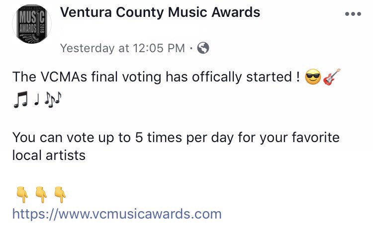 VCawards's tweet image. 