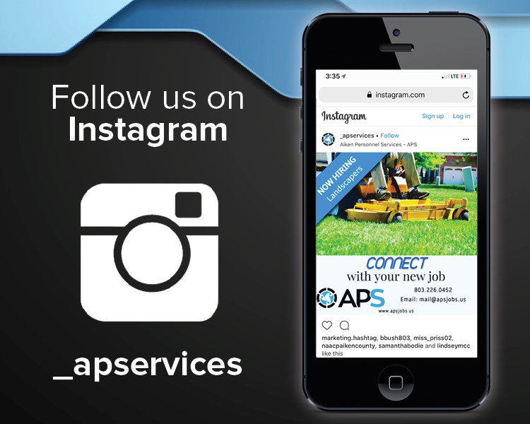 Follow us on Instagram to learn more about #APS