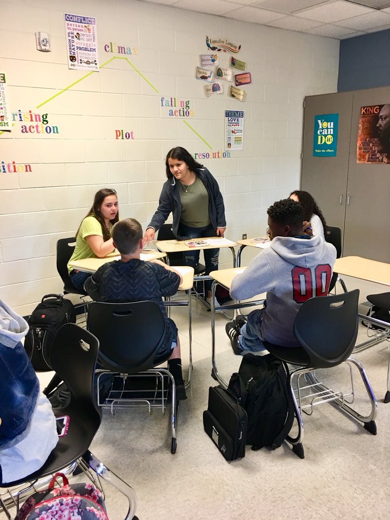 WilliamsonCaryn's tweet photo. @RAMiddle_RAMS my 7th graders participated in the AVID strategy-Collaborative Study Groups (CSGs) to achieve a clearer understanding of symbolism in the novel, The Watsons Go to Birmingham-1963. #RAMSInpire #A5instruction #AVIDCSG https://t.co/nBi2Z5GbHe