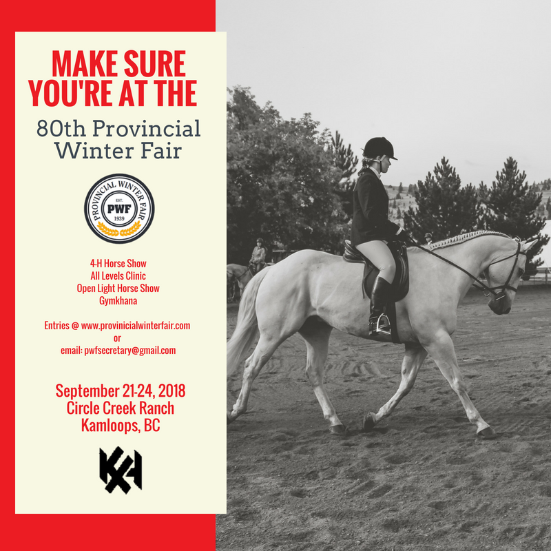 PWFKamloops's tweet photo. 4-H entries due June 15 & no post entry fees for new clubs! Open entries due Aug 31! Email the office or online at https://t.co/dtuAUNxli6
#HorseShow
#Gymkhana
#EquestrianClinic
#80thPWF
#80YearsofCountryintheCity
#BC4H https://t.co/GLMlNLJlvJ