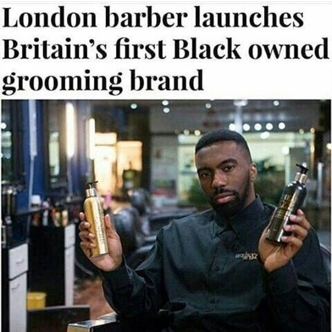 Blk_Street's tweet photo. Check it out! The UK’s 1st Black Owned Grooming Brand for men- @ShearAndShine ✨
https://t.co/7GVjmpbBWp

"#Problack #Blackisbeautiful #blackentrepreneurs #SupportBlackBusiness  #Blackexcellence #BlackOwned https://t.co/LJz9o10tiD