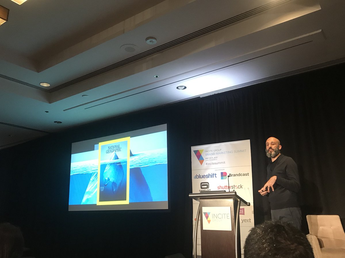 Second Iceberg on show today at #InciteSummit... one which has further reaching lessons outside of just marketing #PlanetOrPlastic