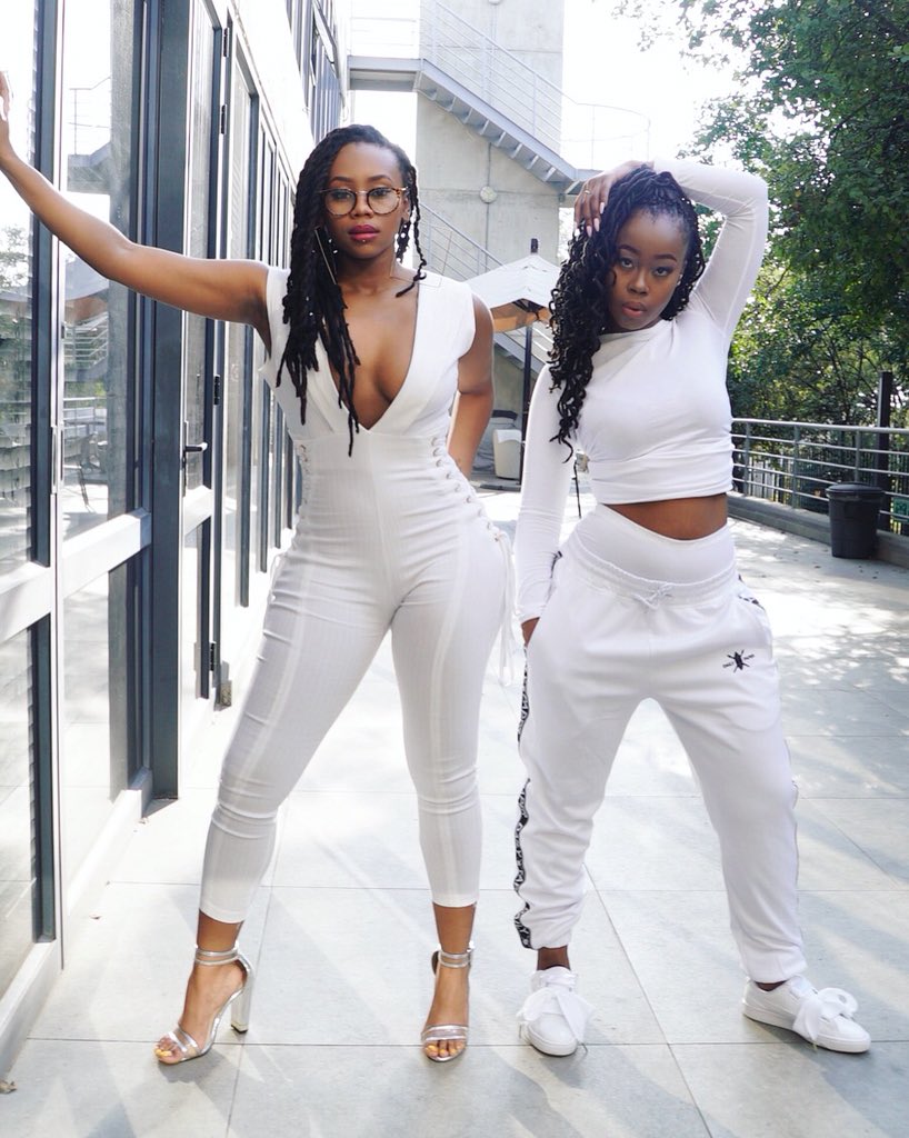 BontleModiselle's tweet photo. We went to high school together, about 10 years ago....
While on set today, nostalgia loaded, we couldn’t believe that this is what our lives had become. With the same level of madness, we haven’t changed a bit. I loved you then, I love you still @Pharoahfi ❤️!!! 📸: @SipSip_TV https://t.co/1BMbrOGtlG