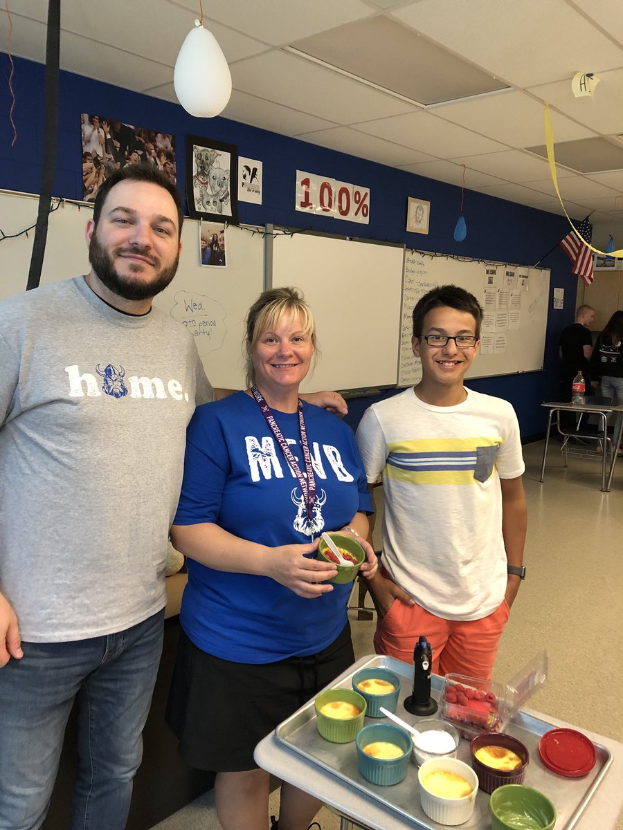 CoachDPeterson's tweet photo. 8th period helped me dominate #RESA so itโs only fitting to celebrate! #webeatresa #meatballs #oreostuff #cremebrulle #pulledchicken #candy #EastPride https://t.co/5hjSGiQMUl
