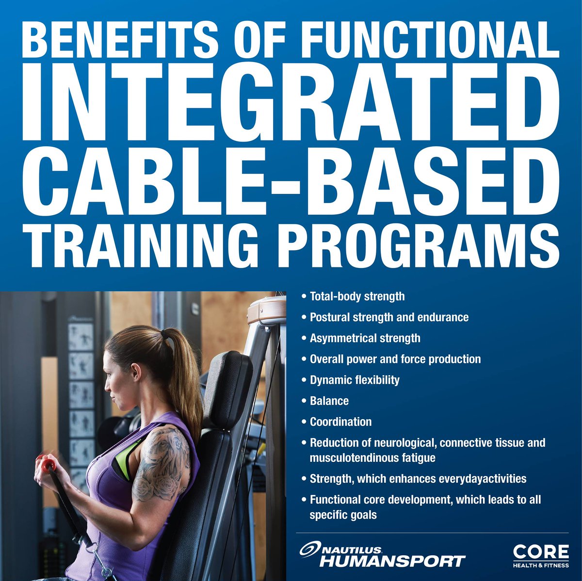 NautilusEquip's tweet photo. Looking for more information on the benefits of integrated cabled-based training programs? Check out this article - https://t.co/9jXAuGb2J6
More information on #Nautilus #HumanSport - https://t.co/HJegX39IgO
Request a quote - https://t.co/cOnqvbDmJP https://t.co/BSwkJhVDKg