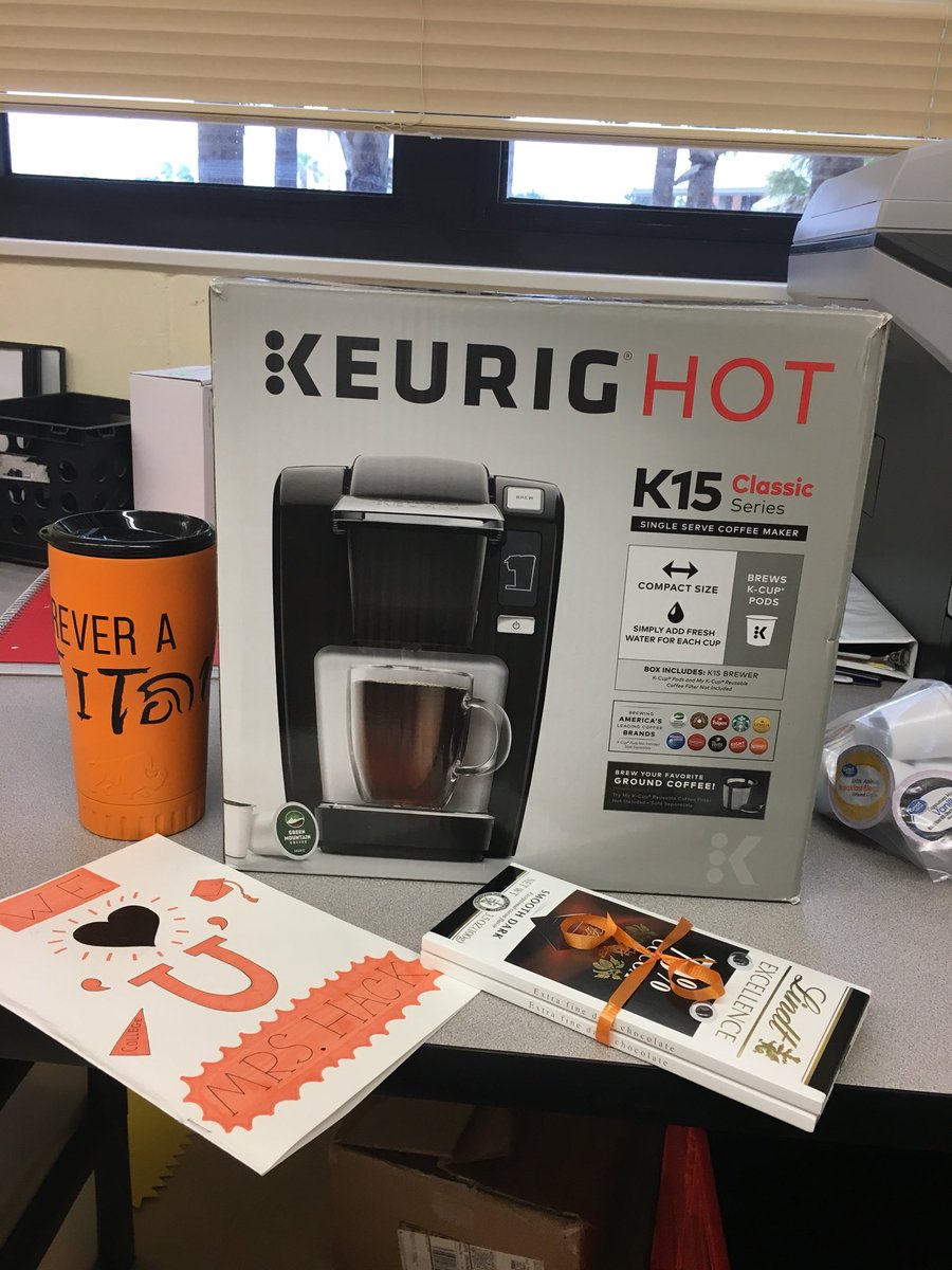 Thank you for the lovely goodbye gifts! I’ll be sure think of my Titans with every cup!