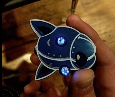 tindie's tweet image. Did you get a #TindieBlinky badge kit at #MakerFaireUK, #MakerFaire Bay Area, or #BringAHack? Have you put it together yet? If so, please share pics or vids. Extra points for hacks. #mfba18 #MFBA #MFUK. 
Photo credits: @yorkhackspace, #PiWars UK, @DrLucyRogers, @pdp7/@NeuroTinker