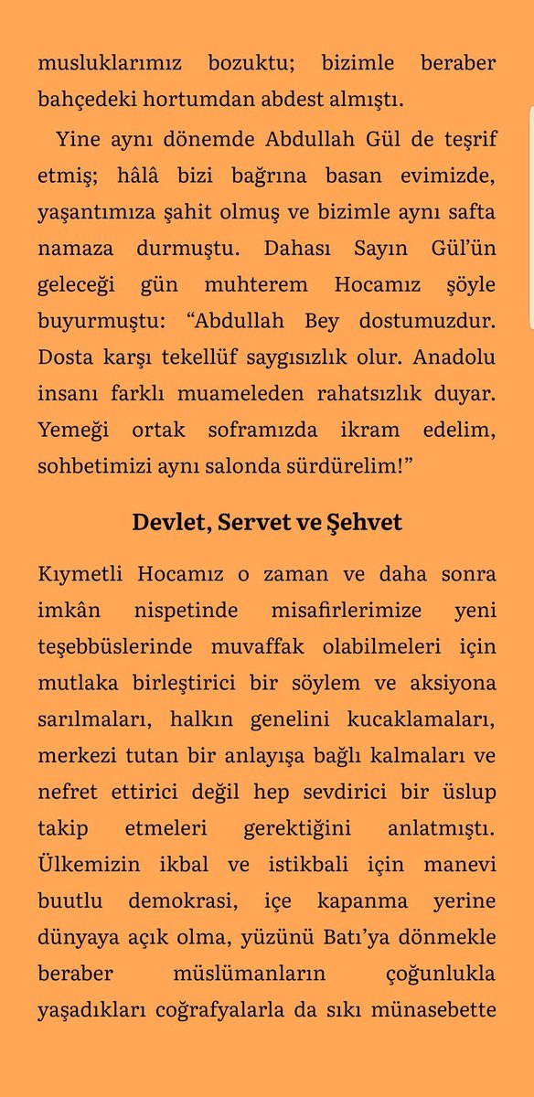 osmansimsek_1's tweet image. Hocaefendi ile görüşmenin suç gibi sunulmasını ve muhalefetin de diktatörlükle aynı dili kullanmasını kınıyorum; bu ayrı konu. Fakat söz konusu ziyaret gerçektir; İnkisar kitabında ve röportajlarda anlattıklarım katiyen doğrudur. Henüz silinmemiş bir link: t24.com.tr/haber/fethulla…