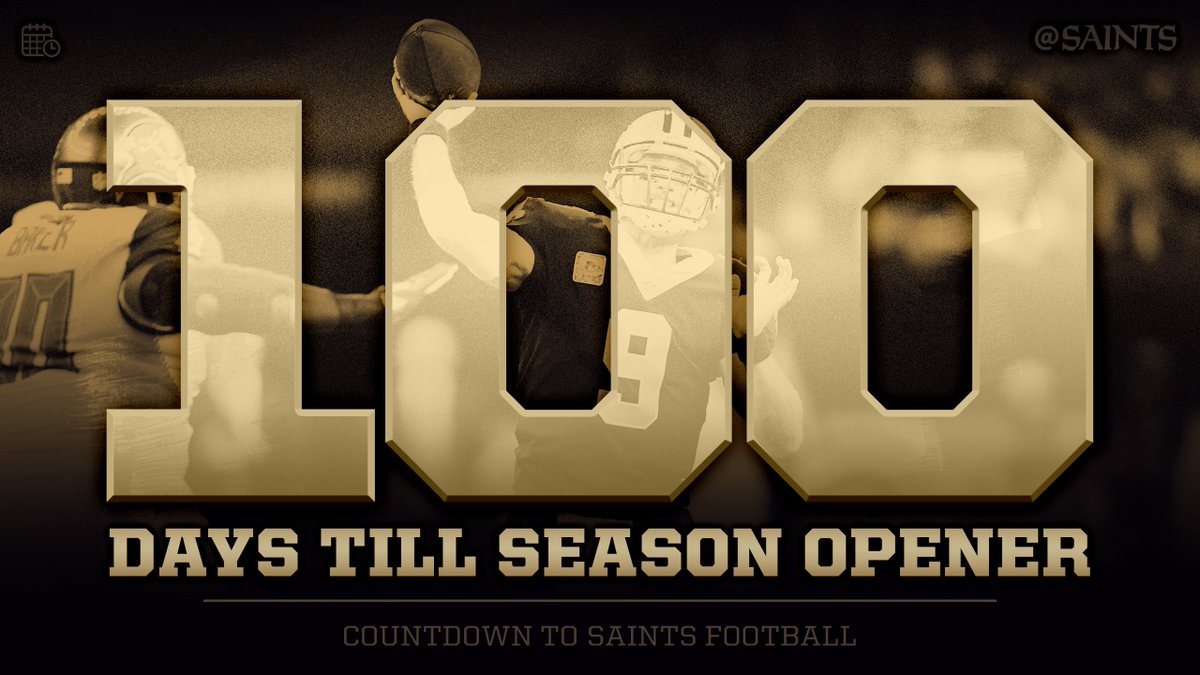 It's June - one month closer to #Saints football!