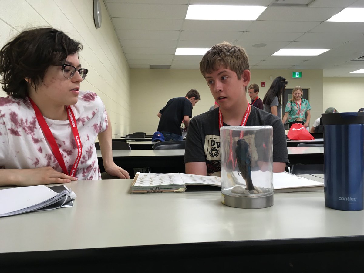 bucknleaf's tweet image. New #SHSM student and #ONEnvirothon team member Luca is enjoying the experience! Thanks @Forests_Ontario &amp;amp; @UWaterloo