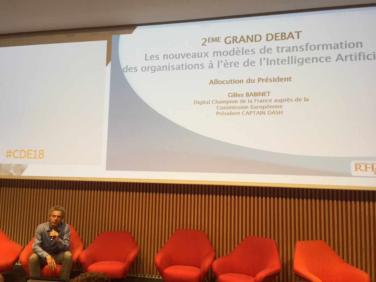 Sdepomyers's tweet photo. Les phénomènes d’accélération imposent à l'entreprise d’avoir le courage de créer
➢ des modèles culturels
➢ des modèles d’organisation agiles
Comment?
en étant capable de travailler en mode projet
pour lui permettre de devenir auto-apprenante, selon @babgi
#CDE18 #IA #Digital https://t.co/mEyD2V4w5D