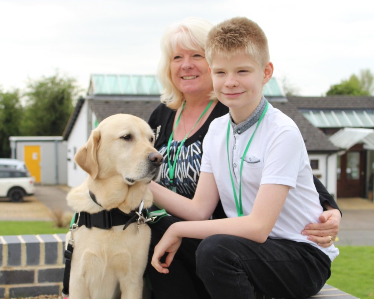 DogsForGoodUK's tweet photo. “It’s overwhelming the difference Caddie has made; the focus has shifted away from Joel &amp; laughter has returned to the family. Caddie has opened up the world to us and to Joel, he's his constant friend, always by his side" https://t.co/BiqJ8rHdkX #WednesdayWisdom #Lifelines https://t.co/vxJuWkpMN1