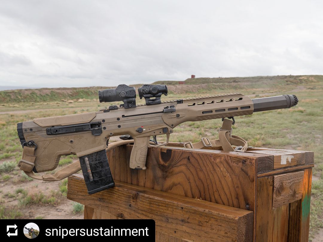 Desert Tech On Twitter Repost Snipersustainment My Favorite Configuration For The Desert Tech Mdr In 308 It S Like The Oss Elite Was Made For This Rifle Shoots Softer With Less Muzzle Rise