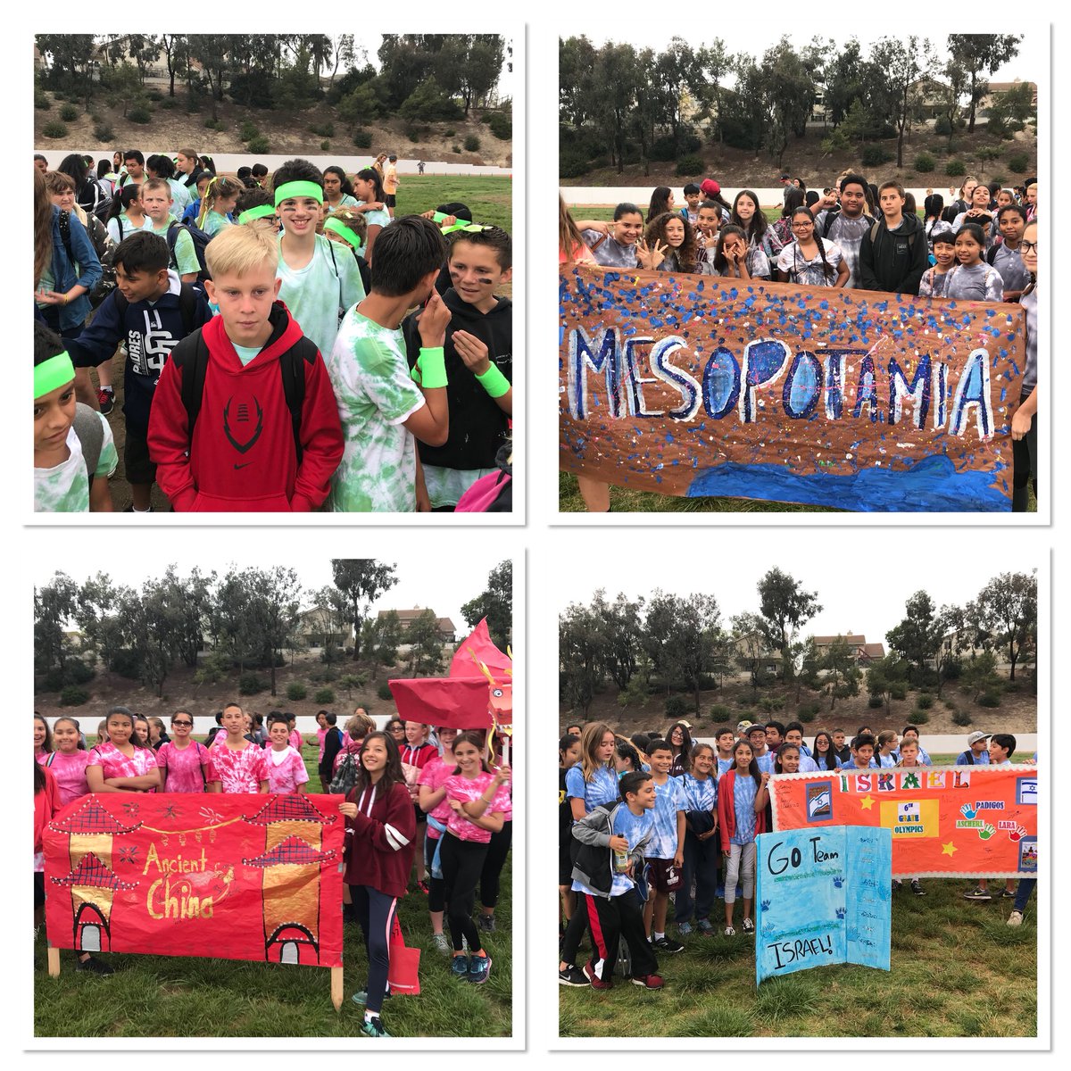 SmedleyOUSD's tweet photo. Let the games Begin! 6th grade Olympics is getting under way.  Parents welcome! #ousdpromise https://t.co/qvF5PkhKuc