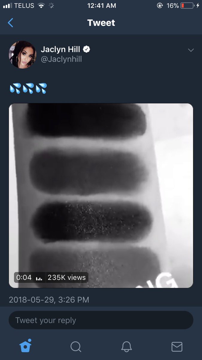 MUGIRLIES's tweet photo. Jaclyn Hill giving us a bit of a tease of her new makeup line coming out 👀👀👀 https://t.co/qaQCeNLc0q