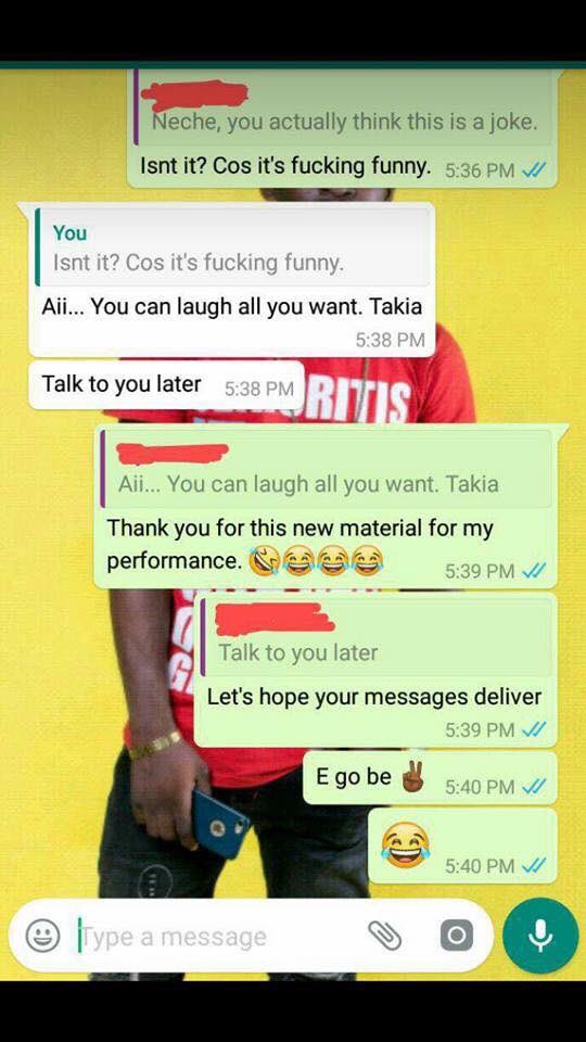Nigerian Girl makes mockery of herself, after she tells guy she is ...