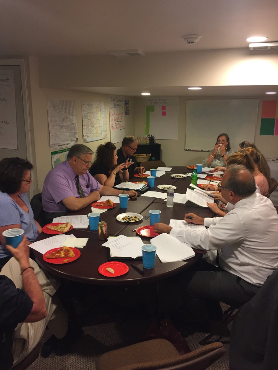 Today's STOP Violence Against Women meeting was a productive time attended by professionals from many disciplines focused on the safety of the women of Washington County.