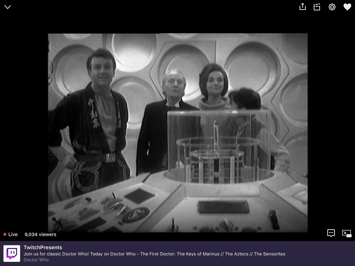 MatthewRimmer's tweet image. I think I’ve only seen #TheKeysofMarinus once before on VHS so it’s fun to see it again. #DoctorWhoOnTwitch #DoctorWho #TheSeaofDeath