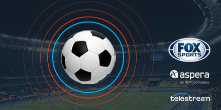 Telestream's tweet photo. Revolutionary remote live sports production for FOX Sports during 2018 FIFA World Cup enabled by Telestream and Aspera #telestream #lightspeedlive #aspera #FIFAworldcup https://t.co/XM6CXt2Rjd https://t.co/W2PXhtCc4Y