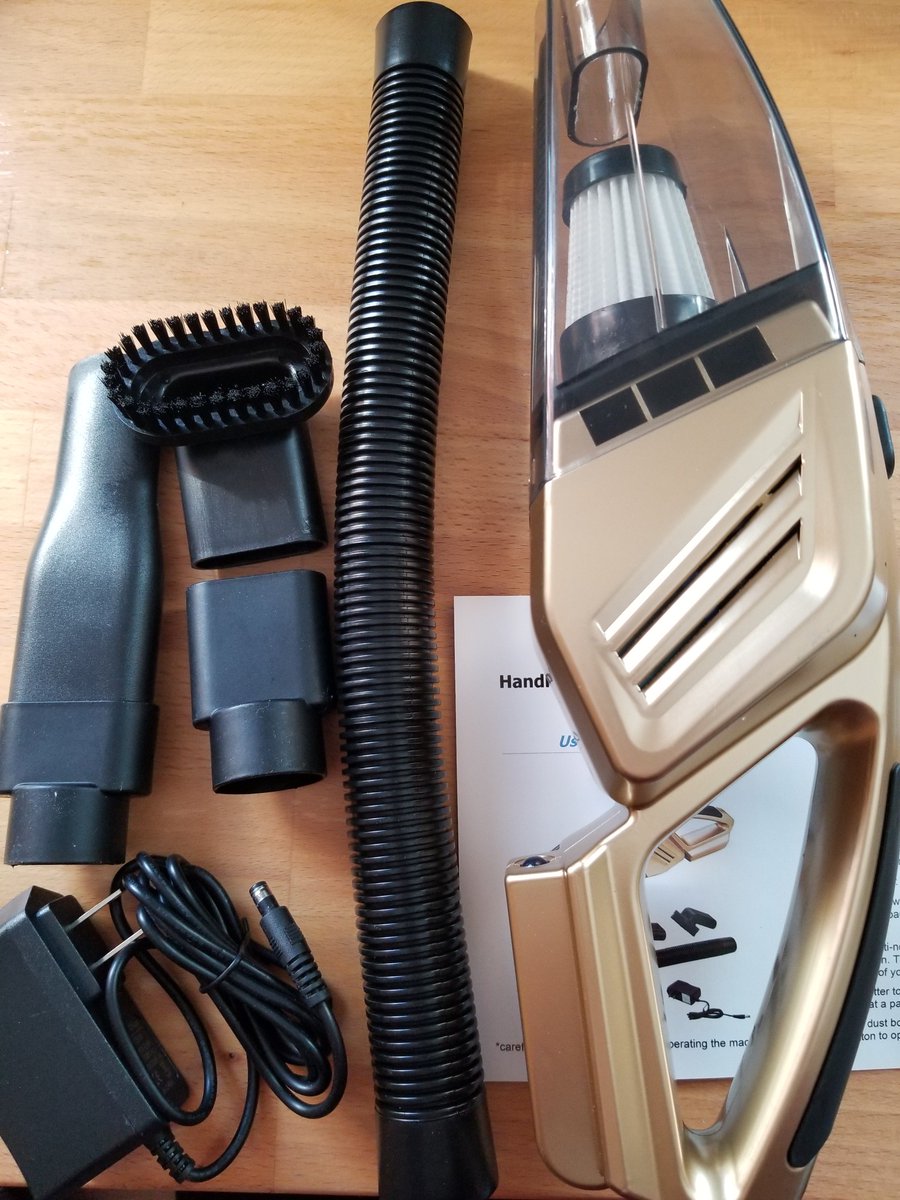 SanatoAzuma's tweet photo. First of all, I love the appearance and gold color of this cordless handheld vacuum. Secondly... #Carvacuumcordless
#Carvacuumcleaner
#cordlesshandheldvacuum
#handheldvacume
#dustbusterblack
#handvaccumecordless
https://t.co/6WFwhWG6ym
https://t.co/QUXVAK2DoX https://t.co/atuD1OV3fa