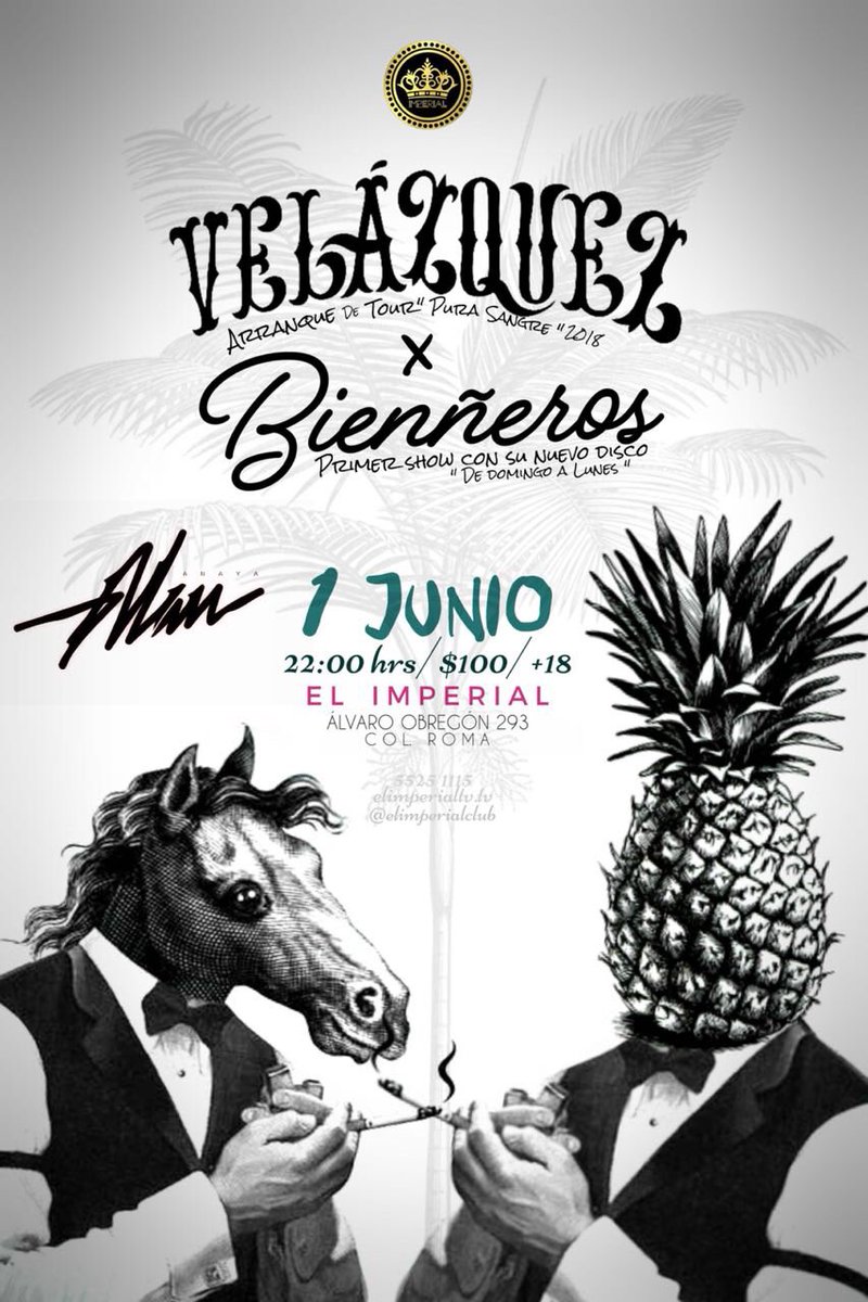 Ese viernes nos vemos en <a href="/elimperialclub/">El Imperial</a> 🐴🍺