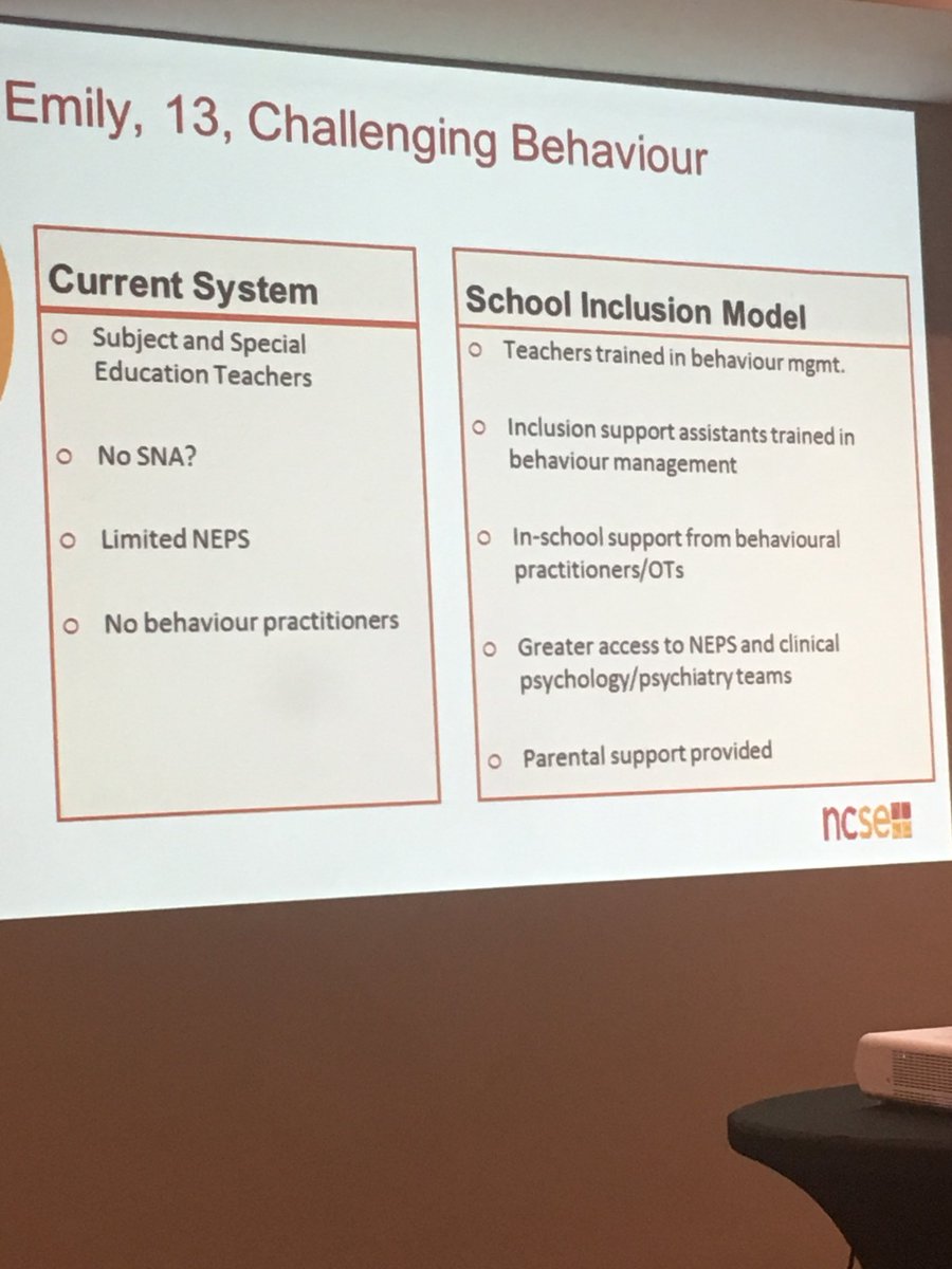 Promising new guidelines from NCSE today