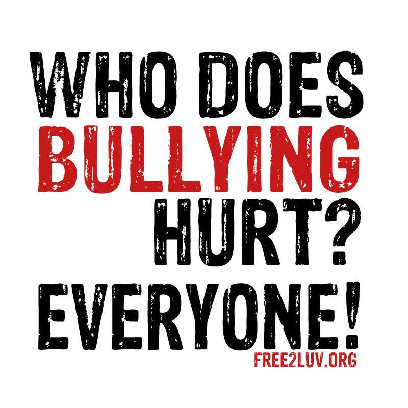 The damaging effects of #bullying hurt EVERYONE - the one being bullied, the person bullying &amp; the bystanders. Each of us has a part in ending this epidemic. It could be simply not tolerating gossip or standing up 4 someone U see being mistreated. #BeTheChange #WednesdayWisdom