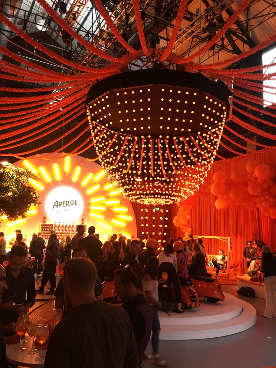 Great night at Aperol: The Big Spritz Social #aperolspritz