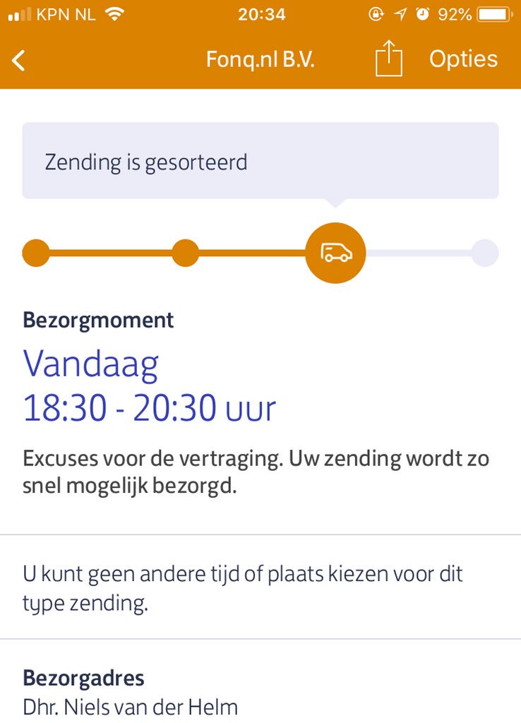 Postnl Best Tegenstrijdig Deze Informatie He Niels Ik Zie Trouwens Dat Fonq Al Contact Met Ons Heeft Opgenomen En We Zijn Dit n Het Uitzoeken Fonq Zal Je Ook Op
