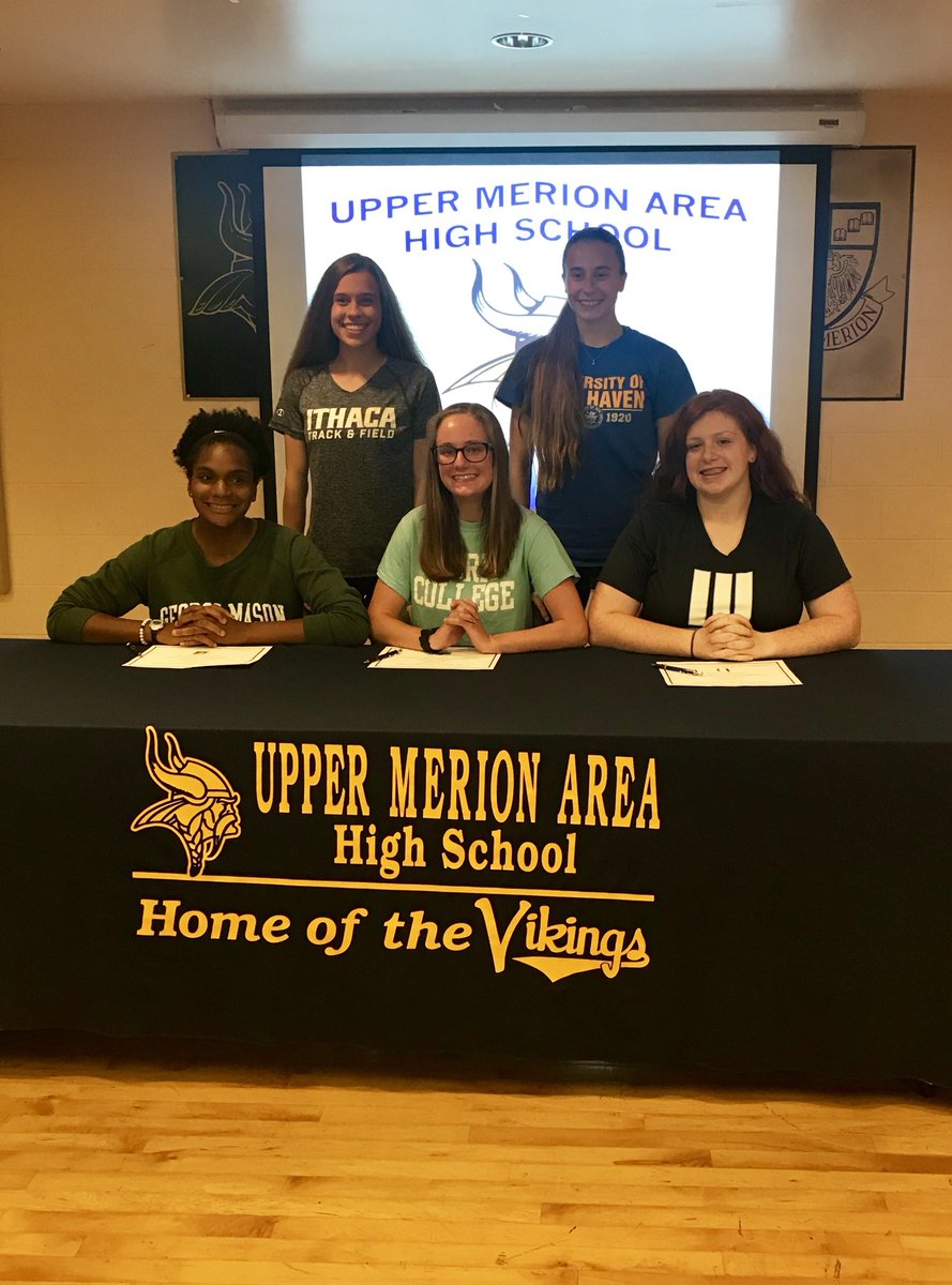 Congratulations to our seniors who were celebrated at tonight’s signing ceremony! Go Vikings! <a href="/UMAHS_ATHLETICS/">UM Athletics & Activities</a>